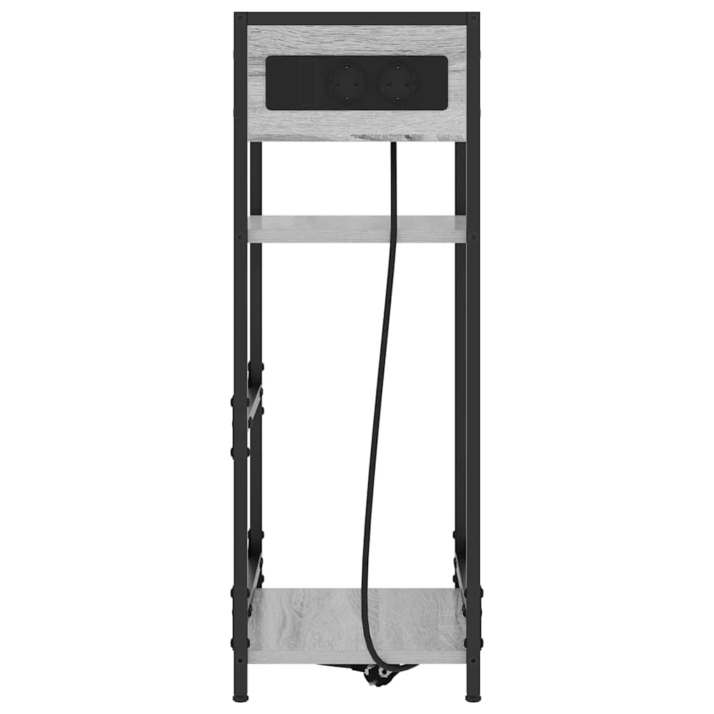 Noćni ormar Siva Sonoma 40 x 27 x 76 cm Konstruirano drvo