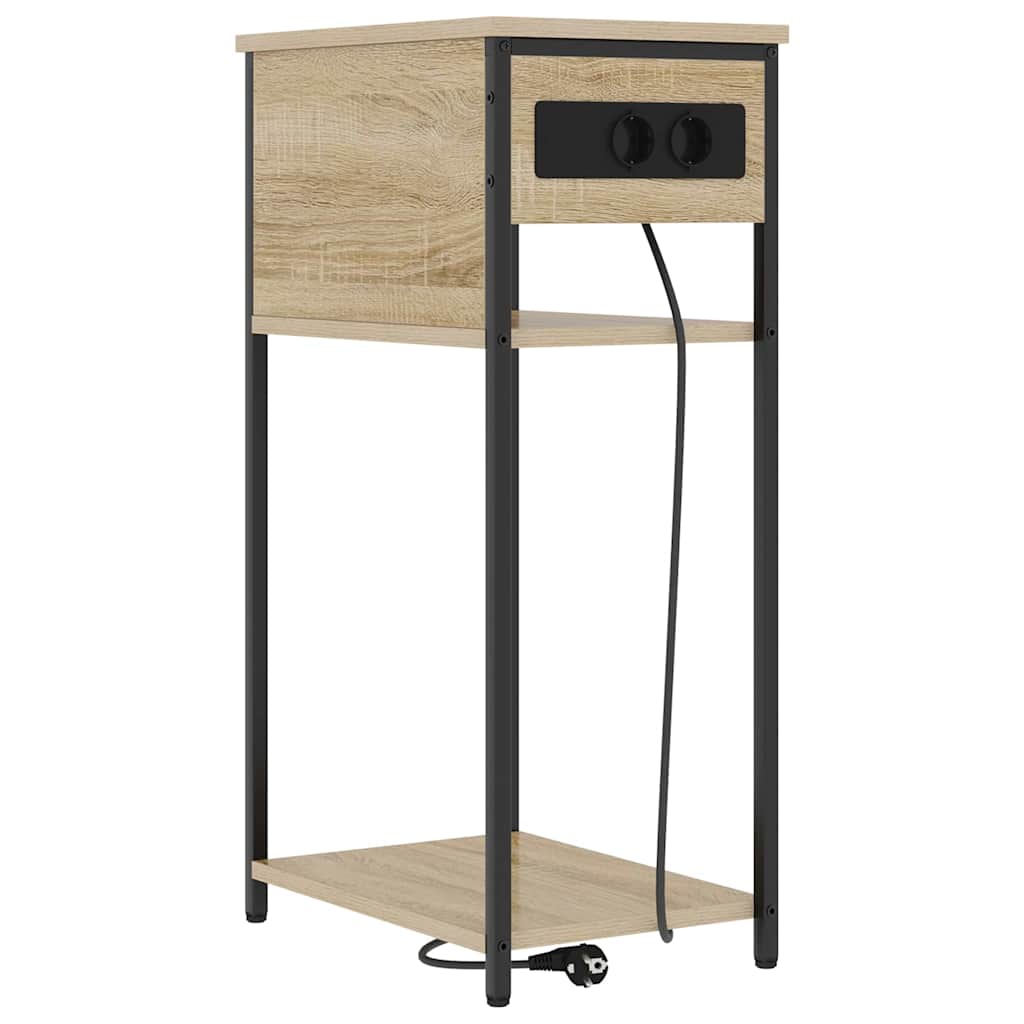 Noćni ormar Sonoma hrast 41 x 28 x 76 cm Konstruirano drvo