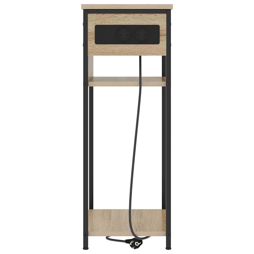 Noćni ormar Sonoma hrast 41 x 28 x 76 cm Konstruirano drvo
