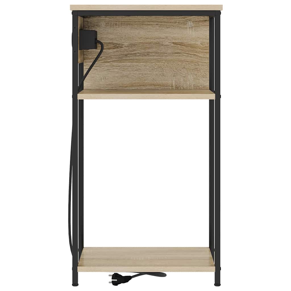 Noćni ormar Sonoma hrast 41 x 28 x 76 cm Konstruirano drvo