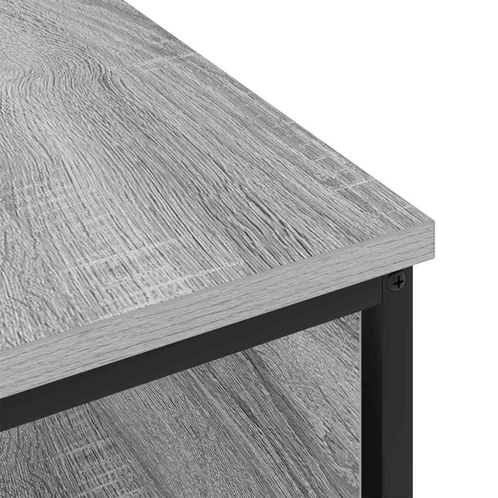 Noćni ormar Siva Sonoma 41 x 28 x 76 cm Konstruirano drvo