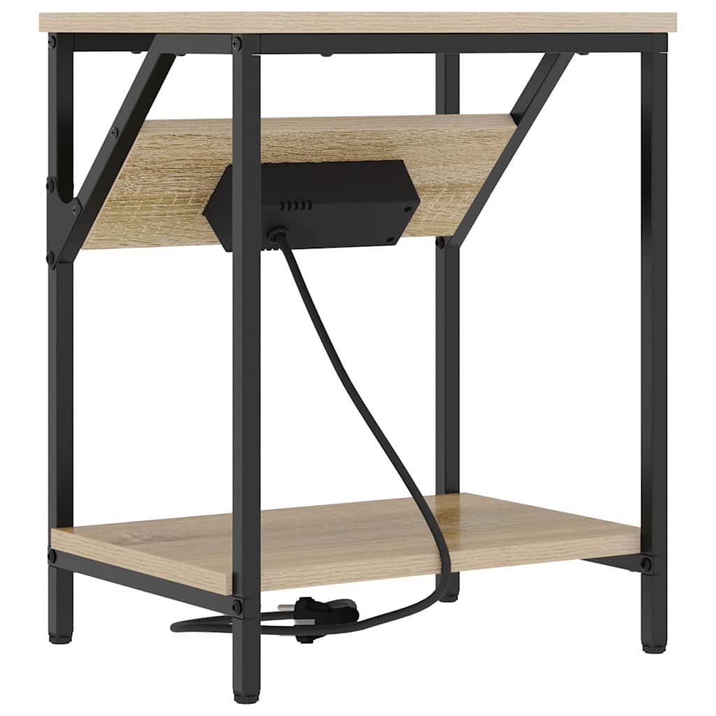 Noćni ormar Sonoma hrast 38 x 30 x 48 cm Konstruirano drvo