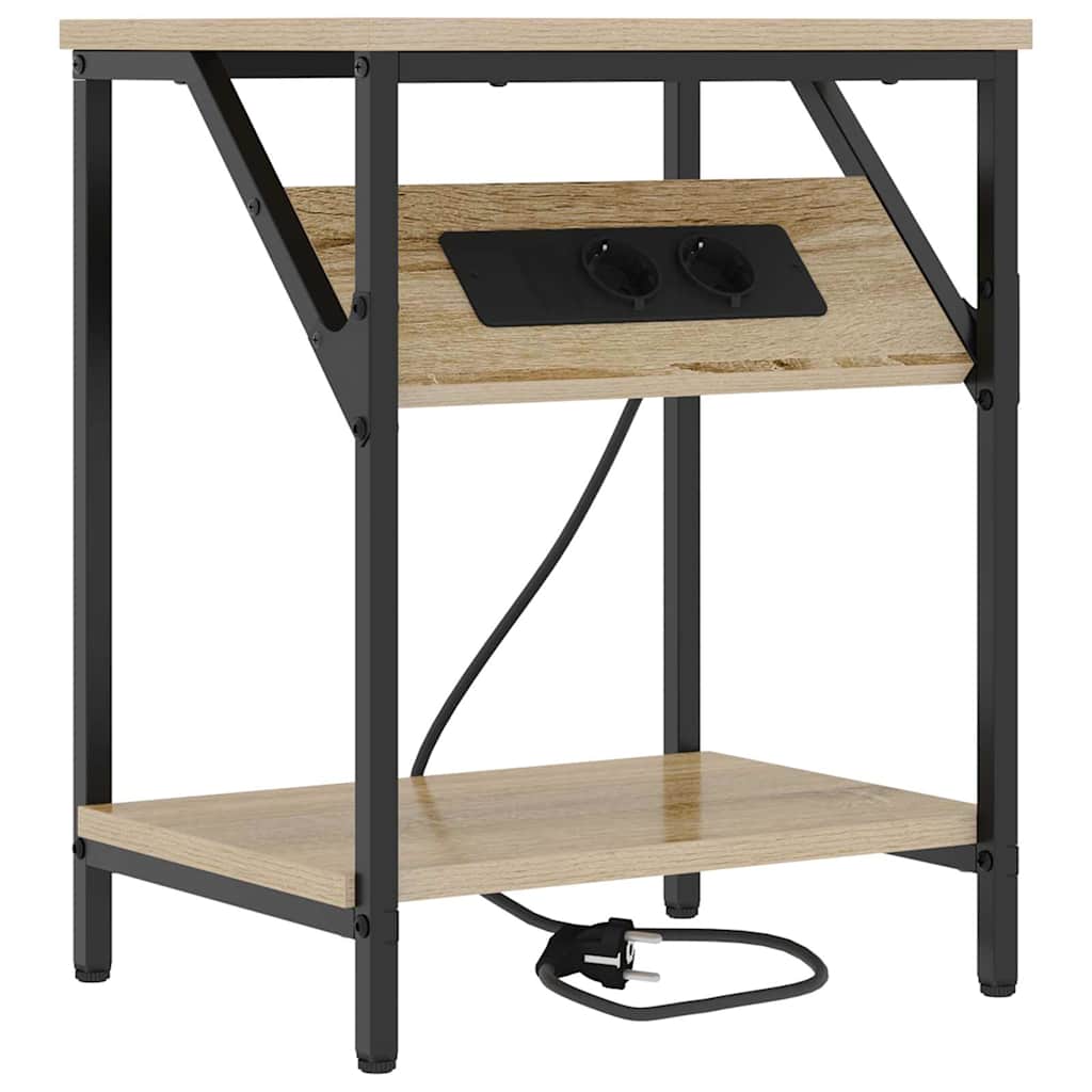 Noćni ormar 2 pcs Sonoma hrast 38 x 30 x 48 cm