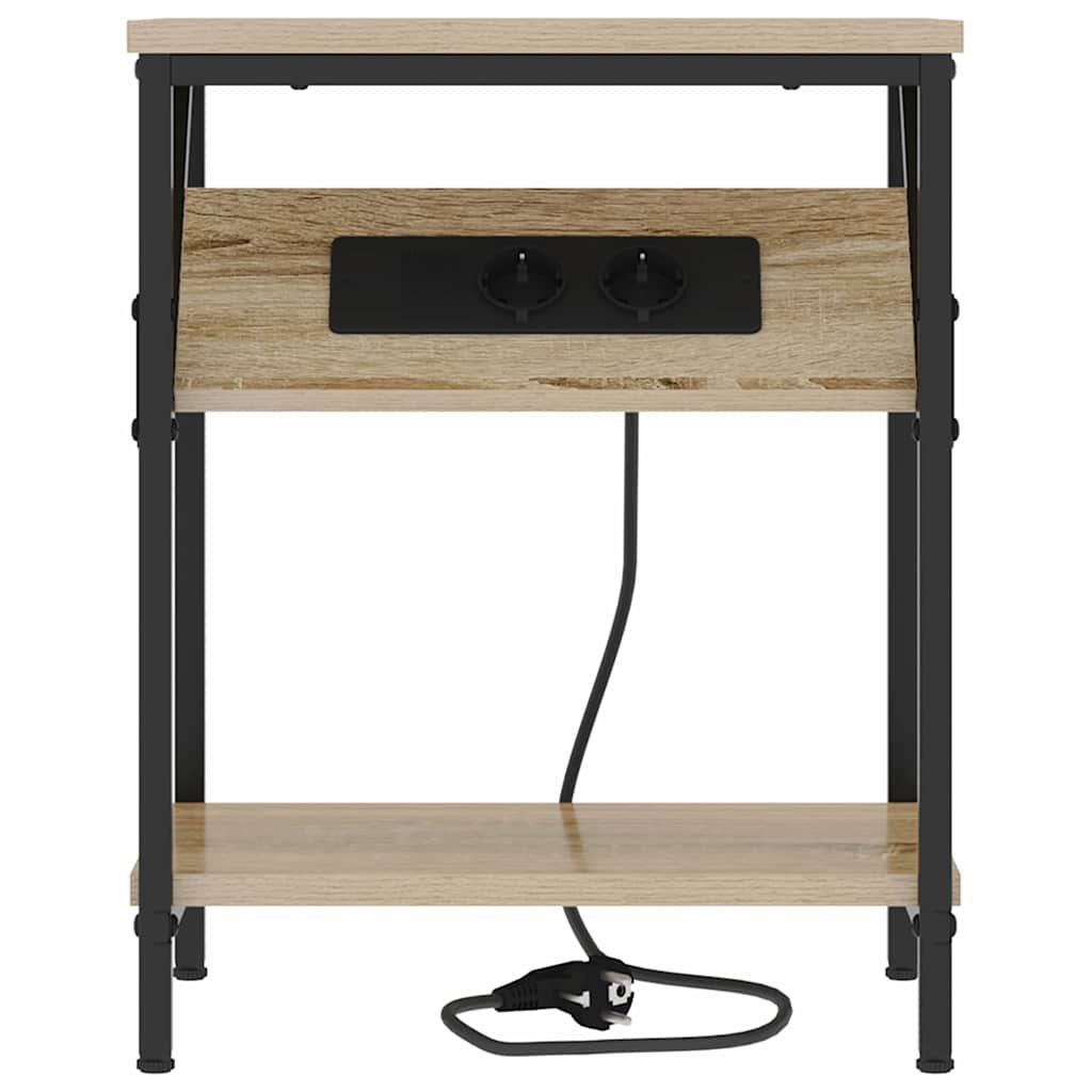 Noćni ormar 2 pcs Sonoma hrast 38 x 30 x 48 cm