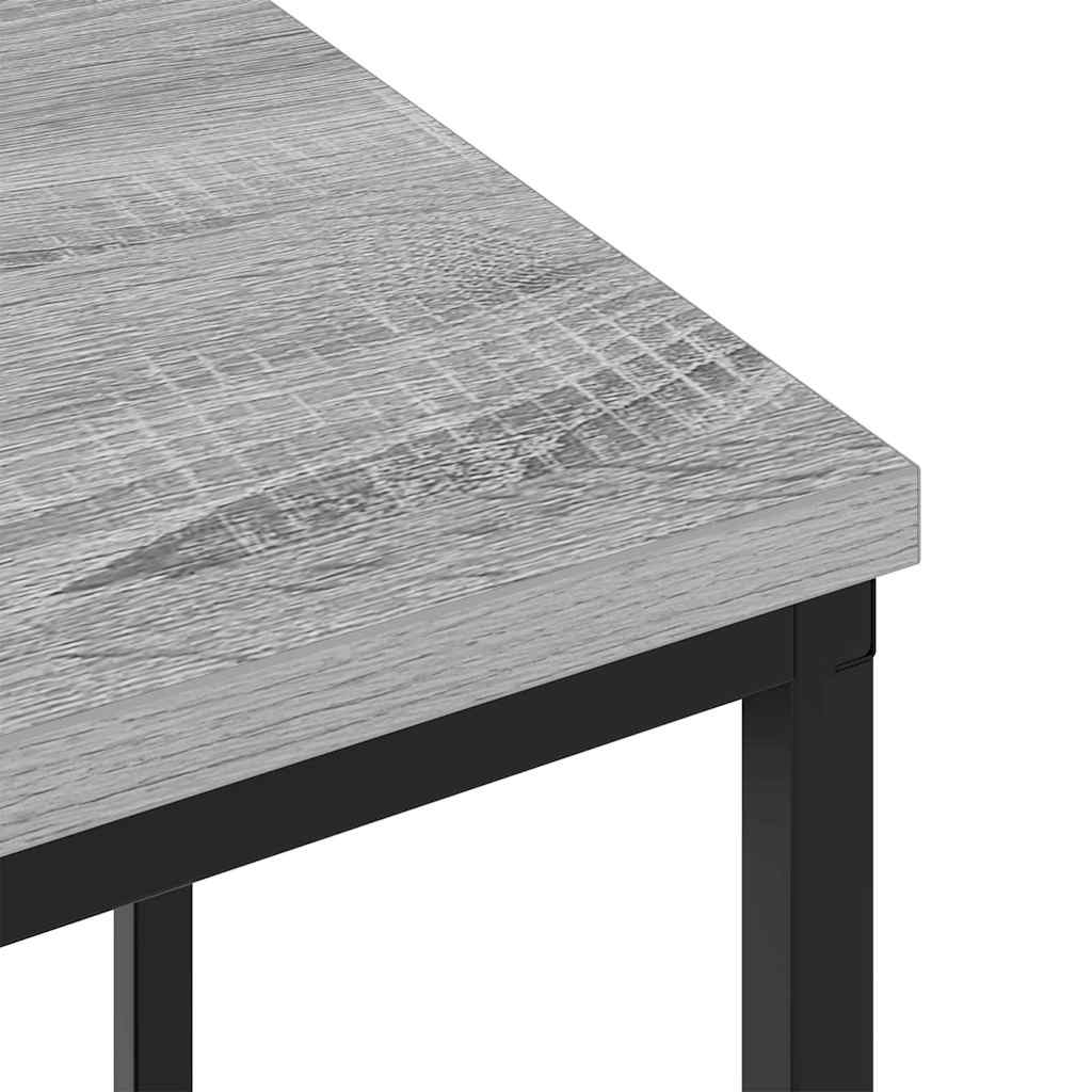 Noćni ormar 2 pcs Siva Sonoma 38 x 30 x 48 cm Konstruirano drvo