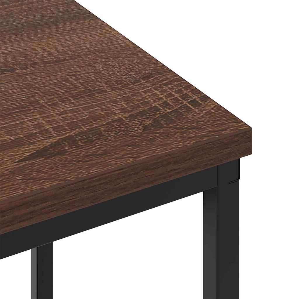 Noćni ormar 2 pcs Smeđi hrast 38 x 30 x 48 cm Konstruirano drvo