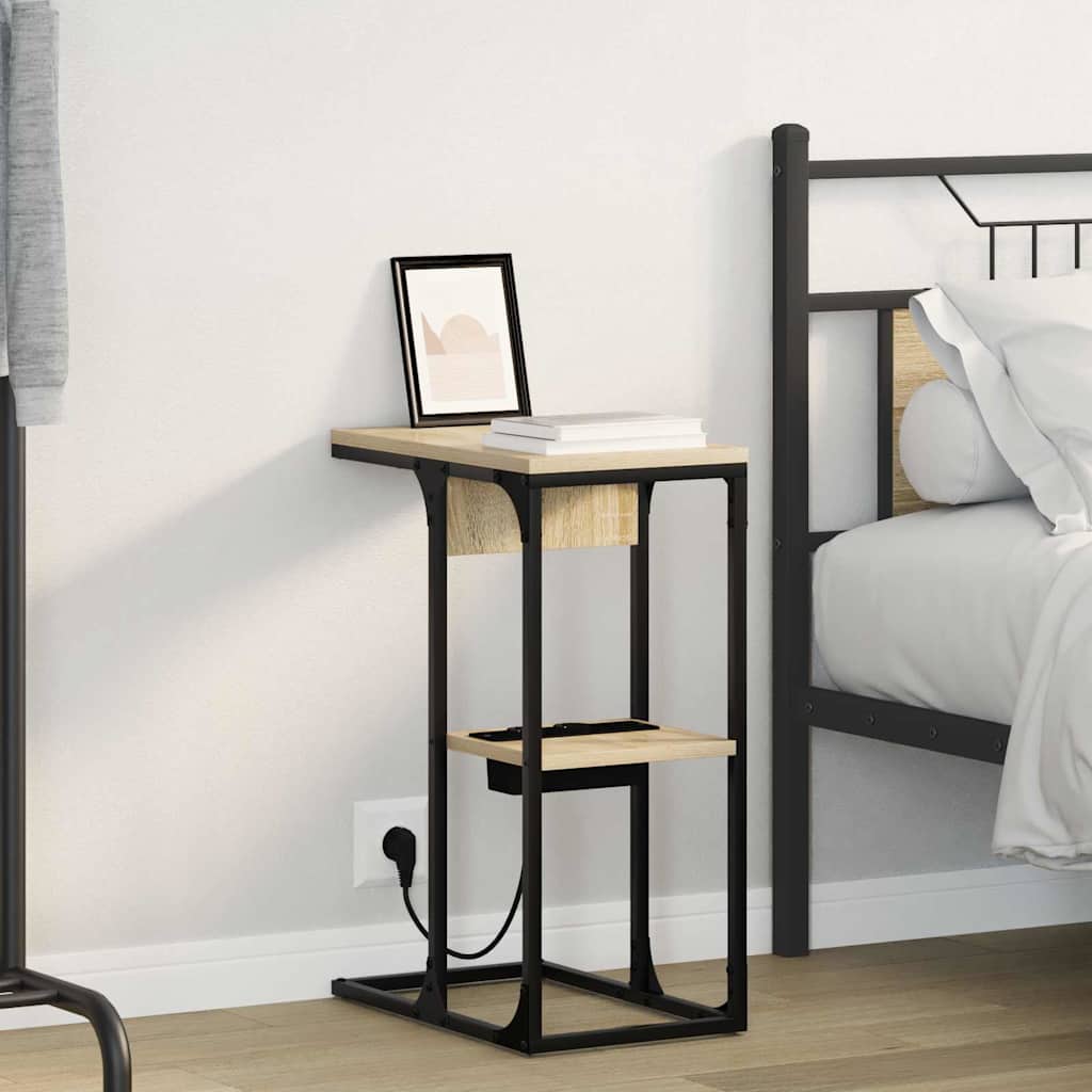 Noćni ormar Sonoma hrast 41,5 x 26 x 60,5 cm Konstruirano drvo