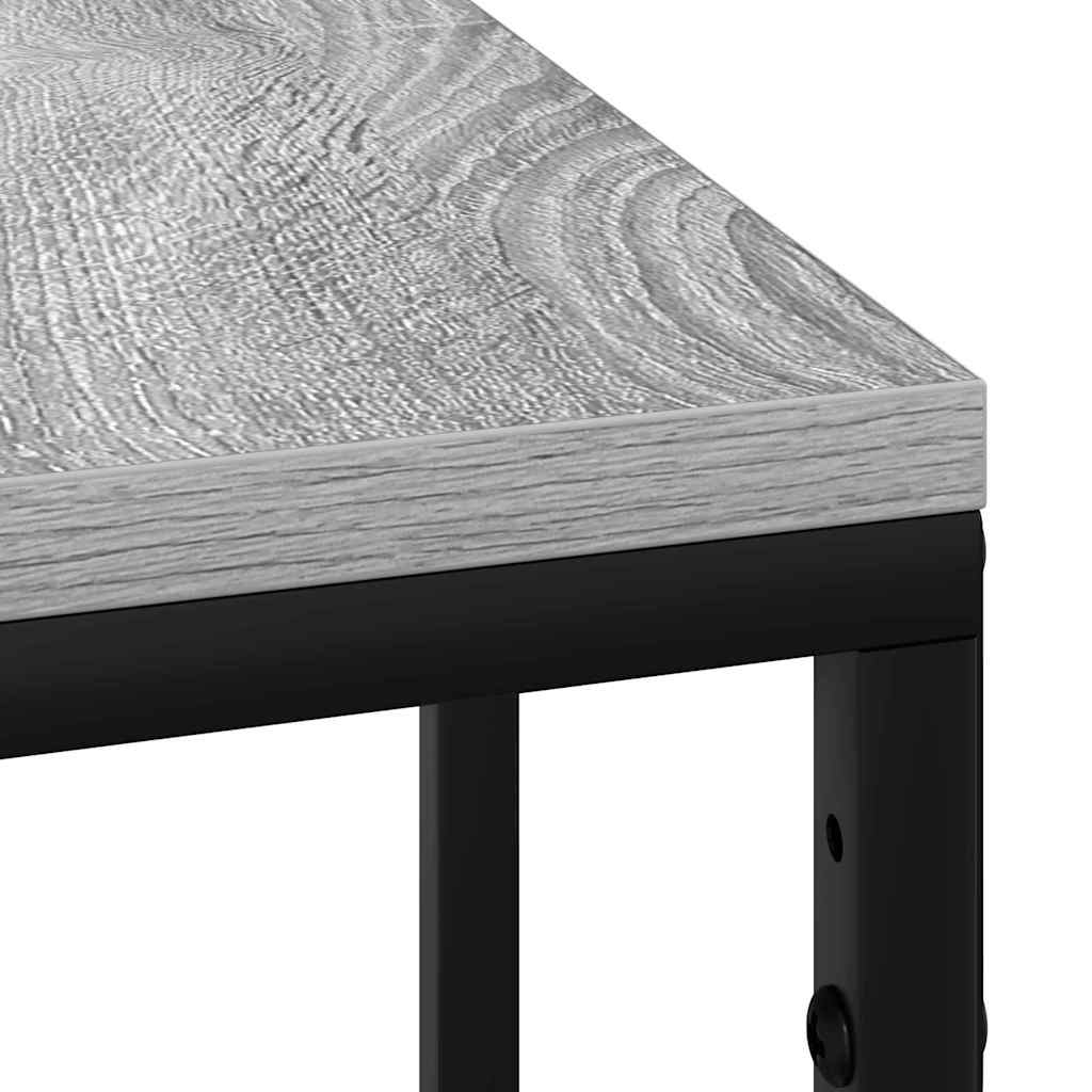 Noćni ormar Siva Sonoma 41,5 x 26 x 60,5 cm Konstruirano drvo