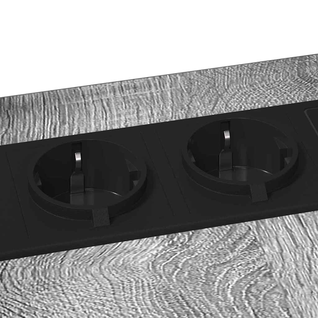 Noćni ormar Siva Sonoma 41,5 x 26 x 60,5 cm Konstruirano drvo