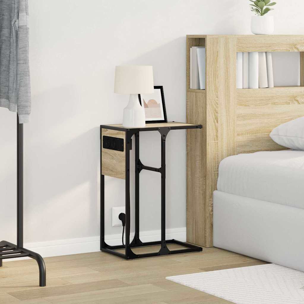 Noćni ormar Sonoma hrast 41,5 x 26 x 60,5 cm Konstruirano drvo
