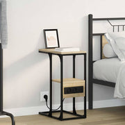 Noćni ormar sonoma hrast 41.5 x 26 x 60.5 cm Konstruirano drvo