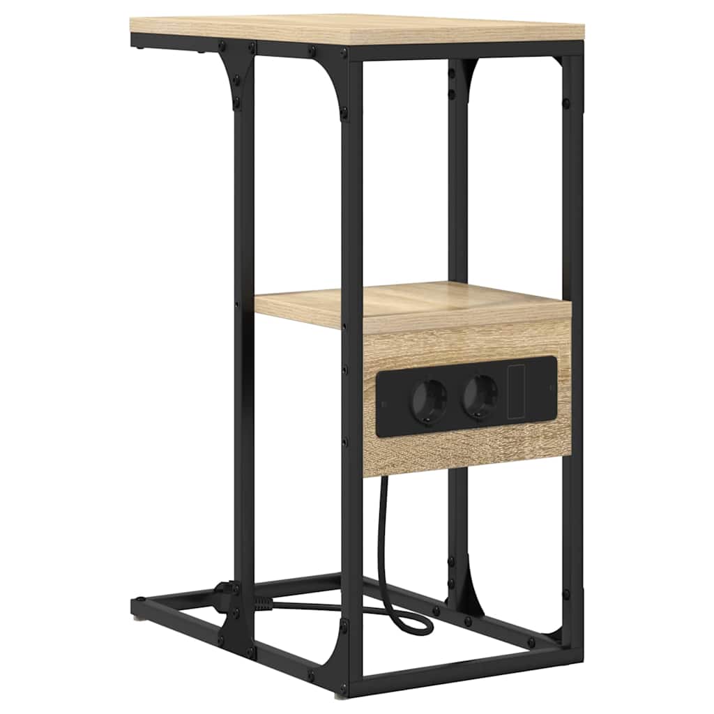 Noćni ormar sonoma hrast 41.5 x 26 x 60.5 cm Konstruirano drvo