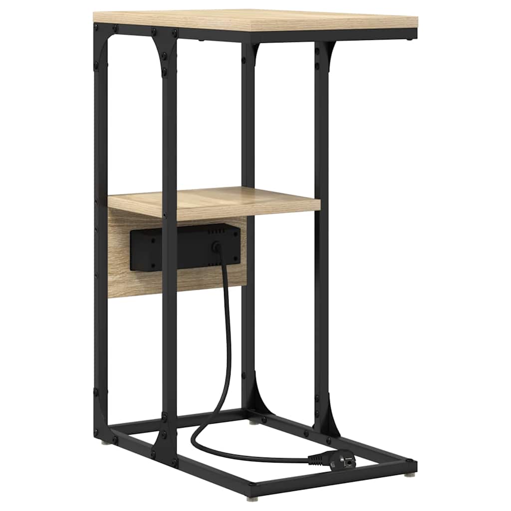 Noćni ormar sonoma hrast 41.5 x 26 x 60.5 cm Konstruirano drvo