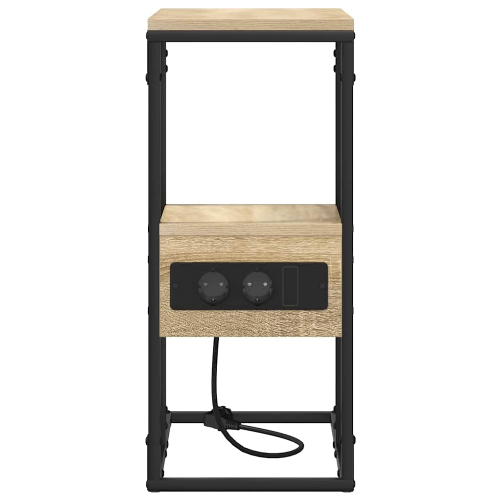 Noćni ormar sonoma hrast 41.5 x 26 x 60.5 cm Konstruirano drvo