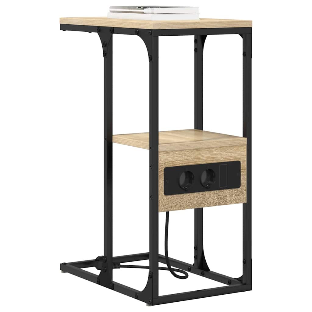Noćni ormar sonoma hrast 41.5 x 26 x 60.5 cm Konstruirano drvo