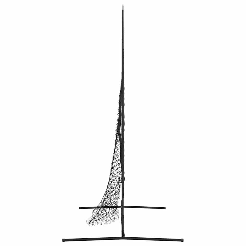 Mreža za vježbanje baseballa Crna 250 x 106 x 209 cm Poliester