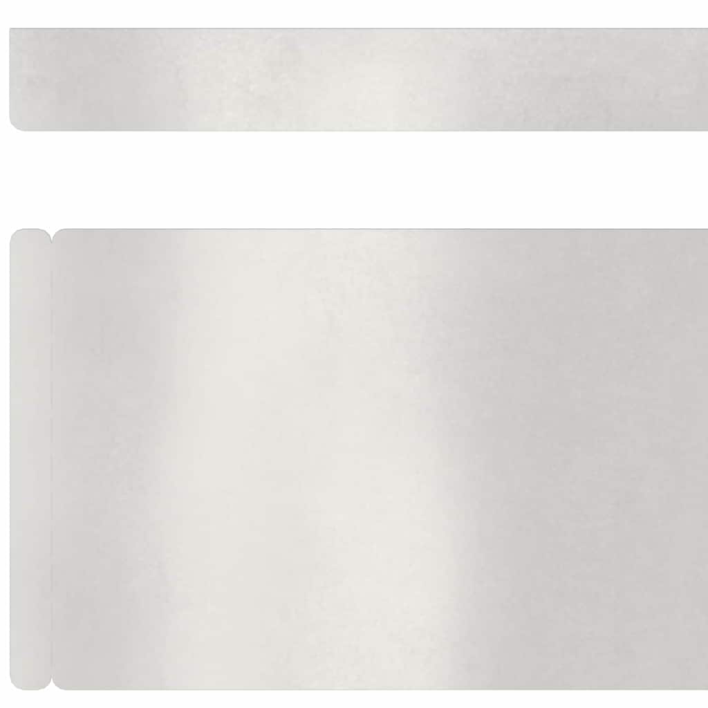 Ograda oko Travnjaka Srebrno 450 x 0,05 x 10 cm