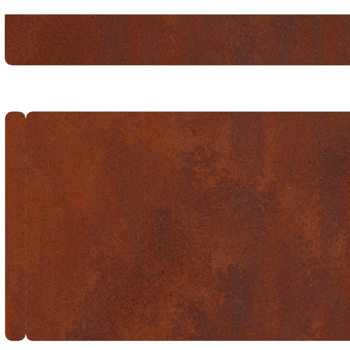 Ograda oko Travnjaka 4 pcs Rđa 450 x 0,05 x 10 cm