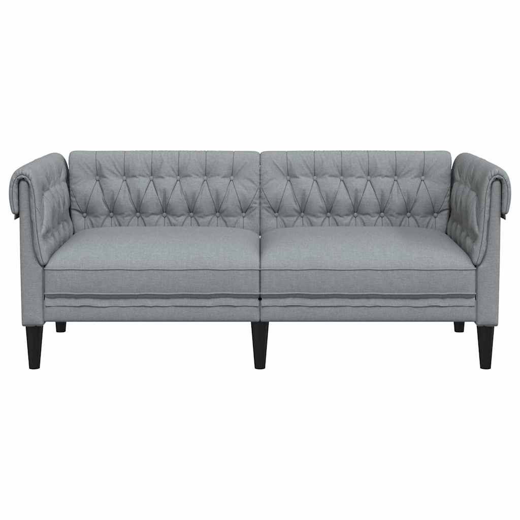 Sofa Svijetlo siva 182,5 x 74,5 x 74,5 cm Poliester