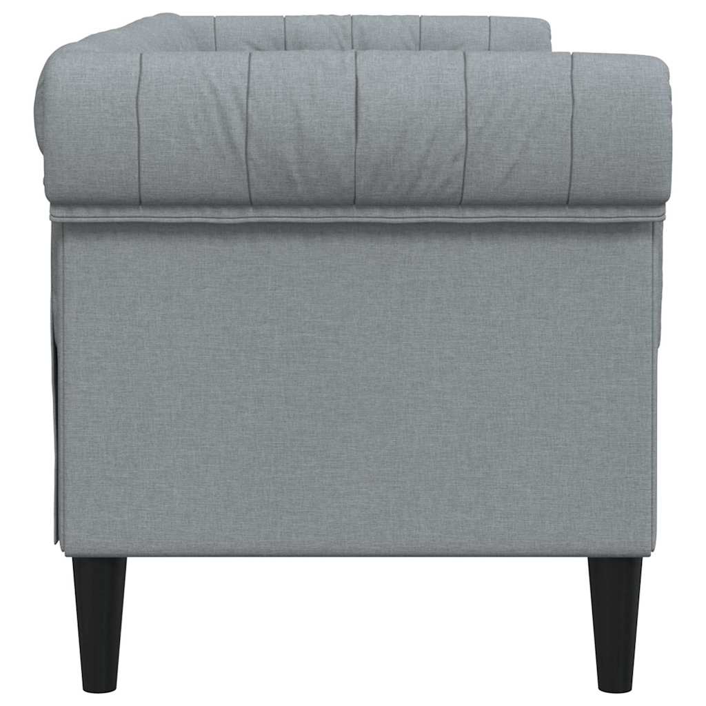 Sofa Svijetlo siva 182,5 x 74,5 x 74,5 cm Poliester