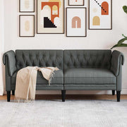 Sofa Tamno siva 182,5 x 74,5 x 74,5 cm Poliester