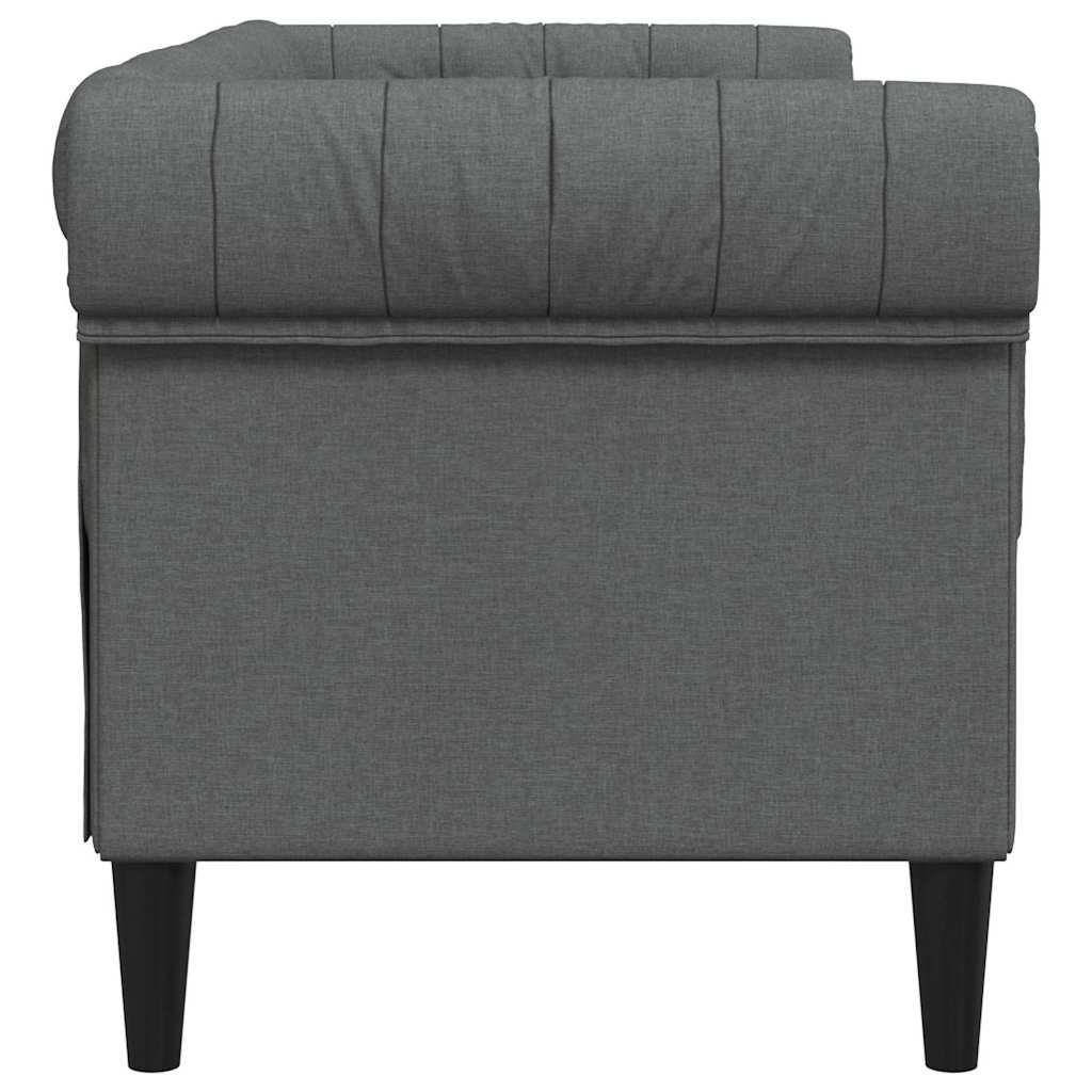 Sofa Tamno siva 182,5 x 74,5 x 74,5 cm Poliester