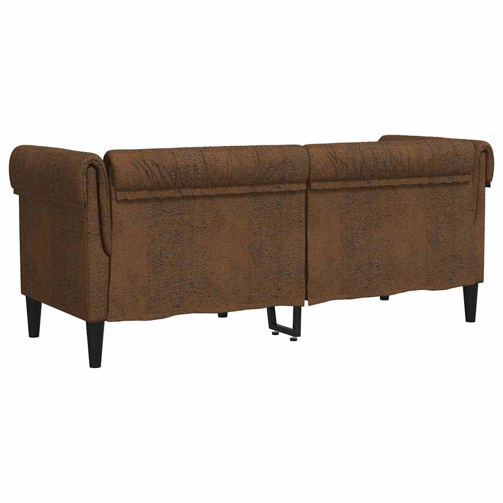 Sofa Smeđa 182,5 x 74,5 x 74,5 cm Poliester