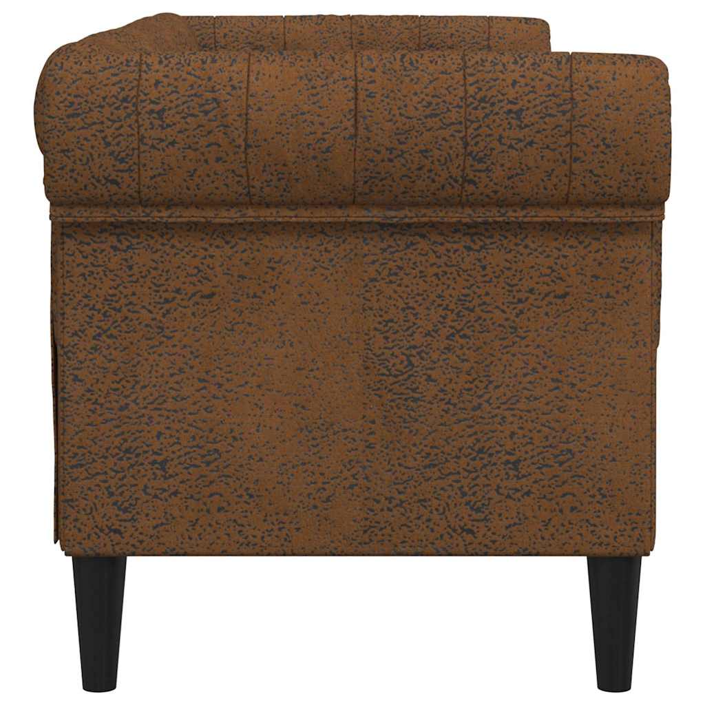 Sofa Smeđa 182,5 x 74,5 x 74,5 cm Poliester