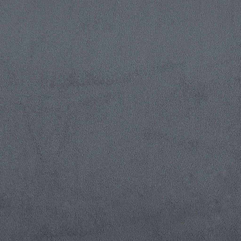 Sofa Tamno siva 194 x 74,5 x 70,5 cm Baršun