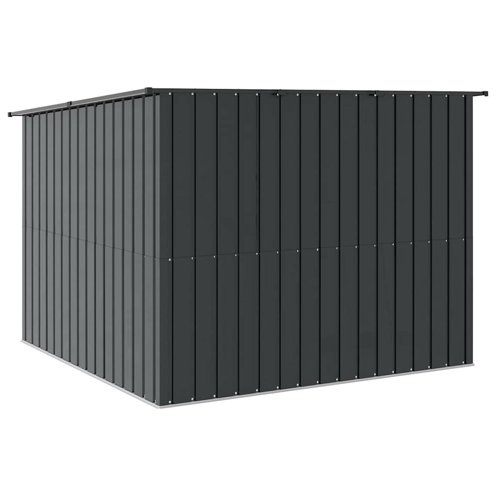 Drvarnica za bicikle 3 pcs Antracit 216 x 207 x 158 cm Metal