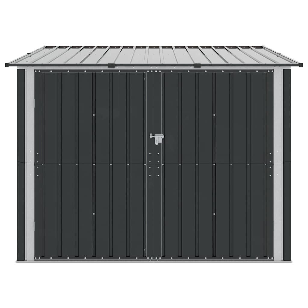 Drvarnica za bicikle 3 pcs Antracit 216 x 207 x 158 cm Metal