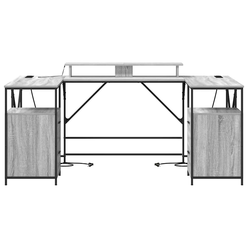 Stol Siva Sonoma 182 x 101 x 87,5 cm Konstruirano drvo