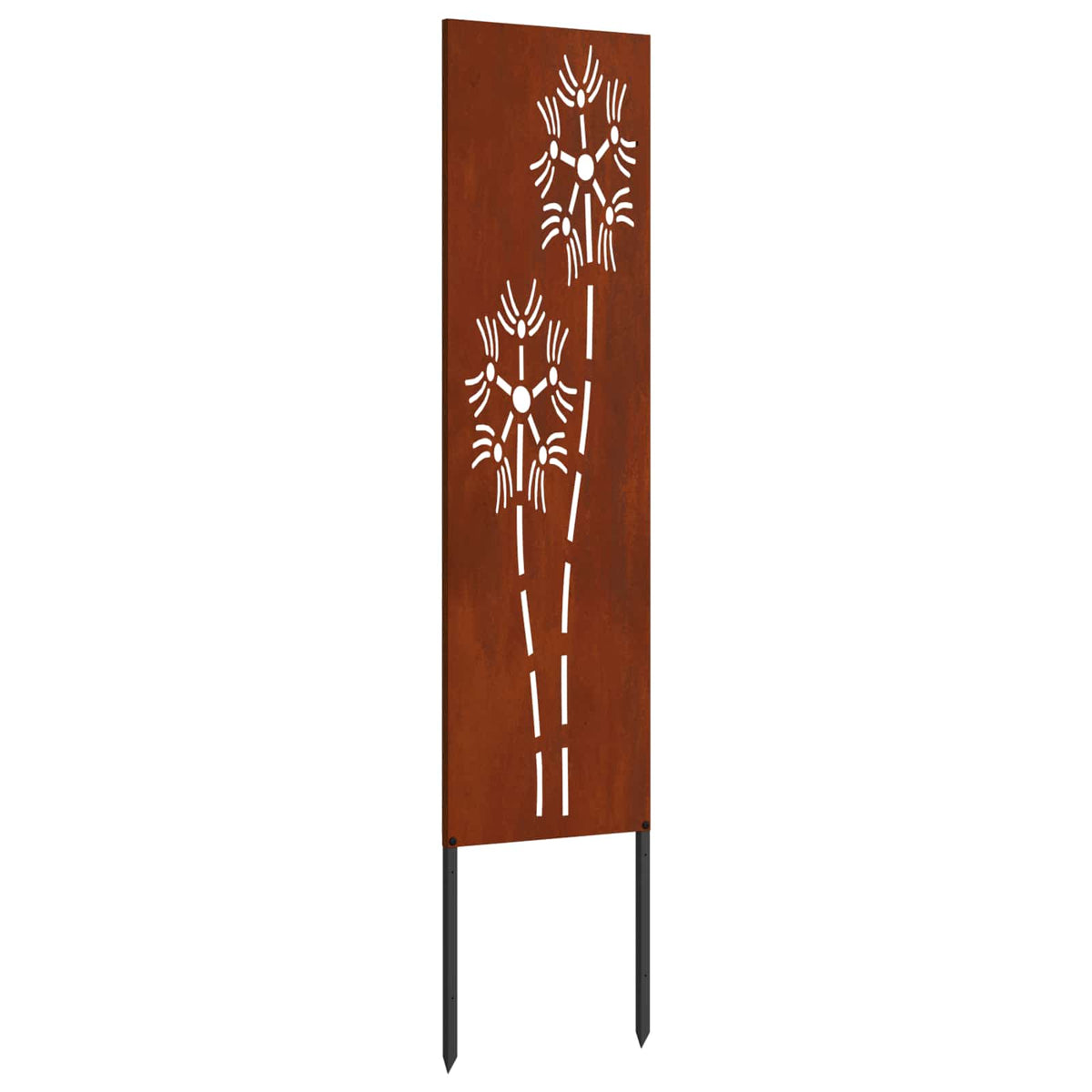 Privatnost u vrtu Rezbarija Rđa 32 x 140 cm Otporni čelik
