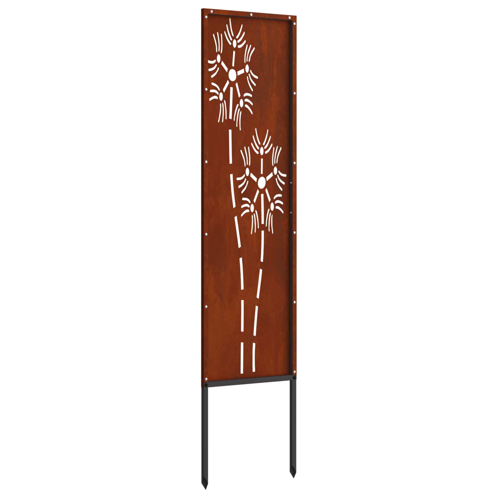 Privatnost u vrtu Rezbarija Rđa 32 x 140 cm Otporni čelik
