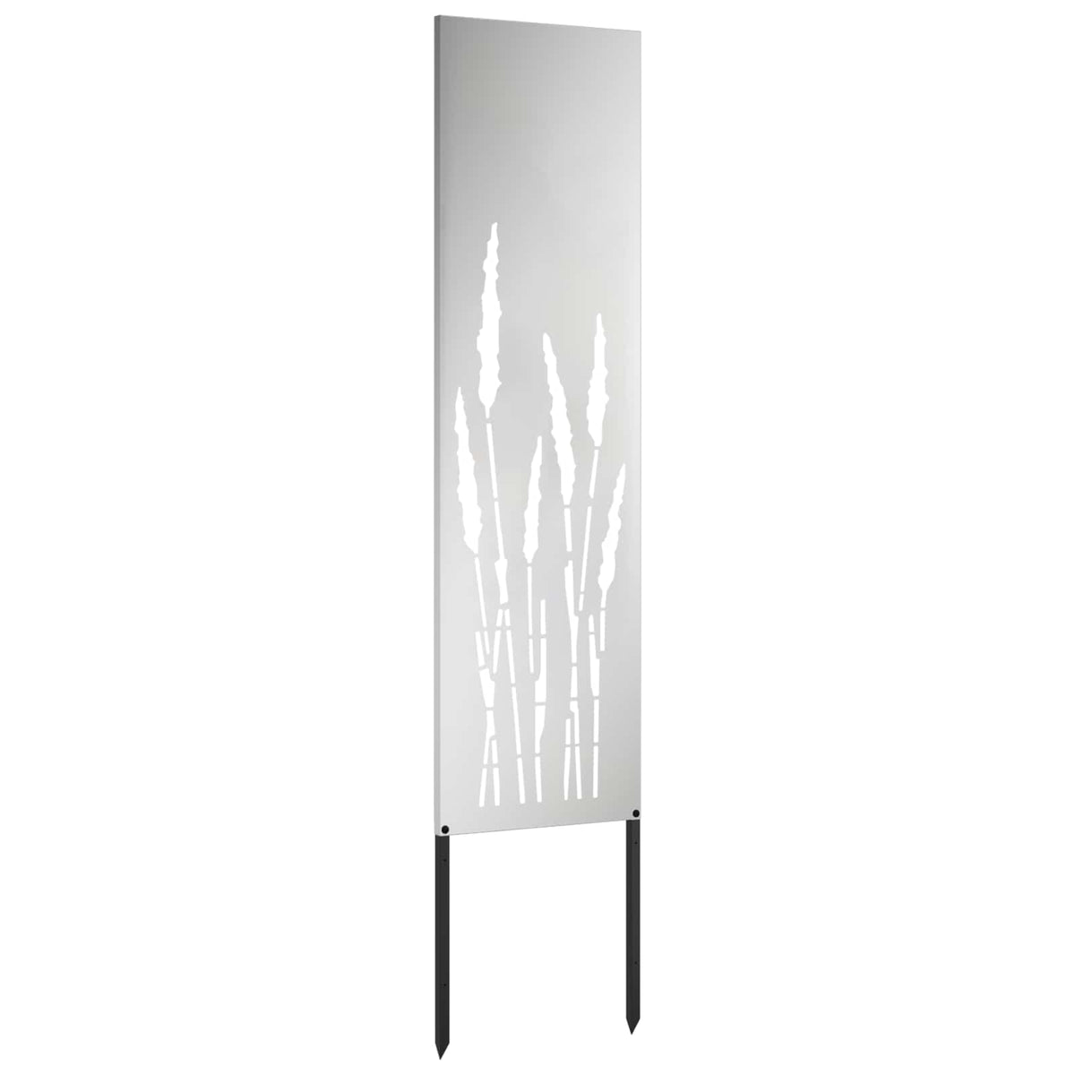 Privatnost u vrtu Rezbarija Srebrno 32 x 140 cm Pocinčani čelik