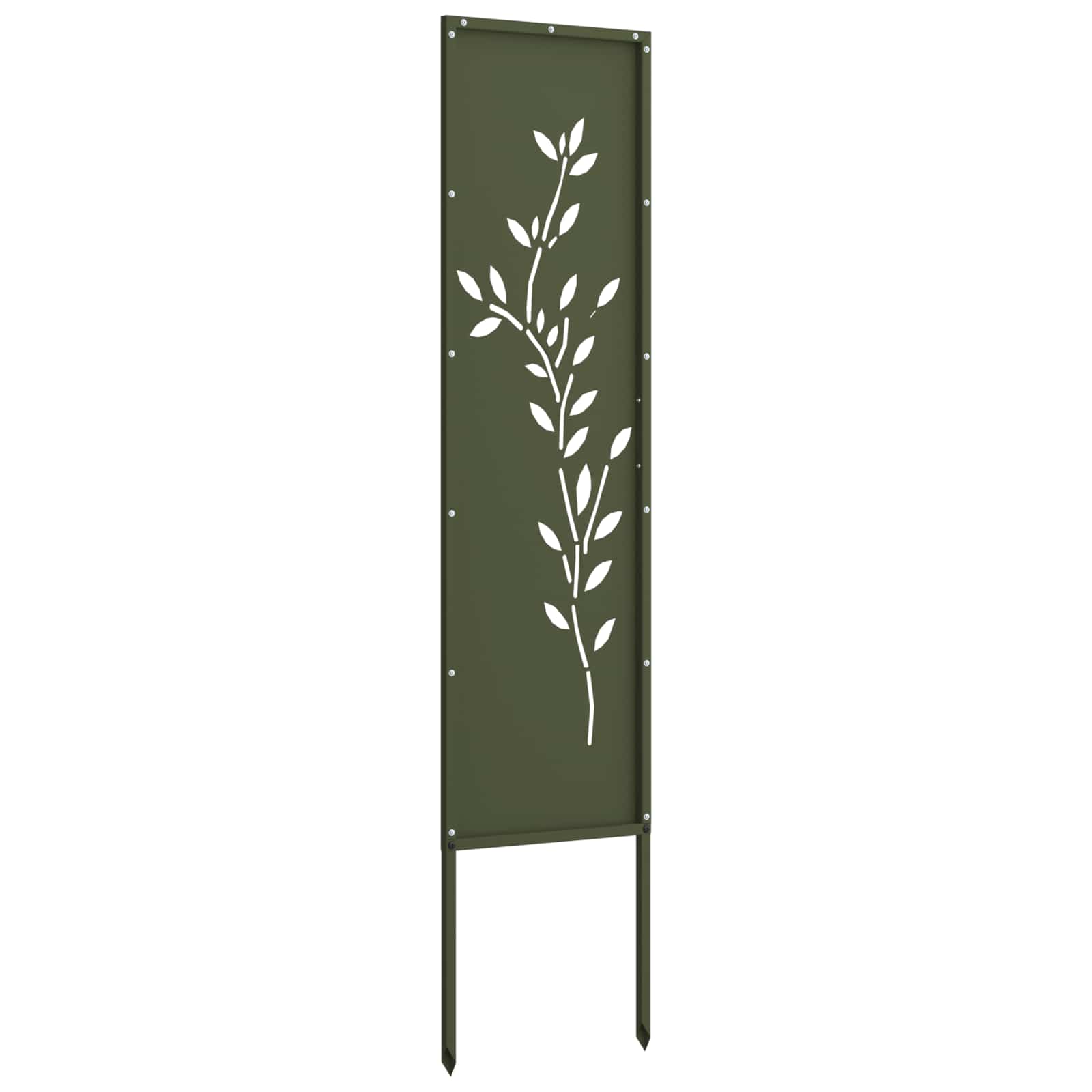 Privatnost u vrtu Cvjetni Maslinovo zelena 32 x 140 cm