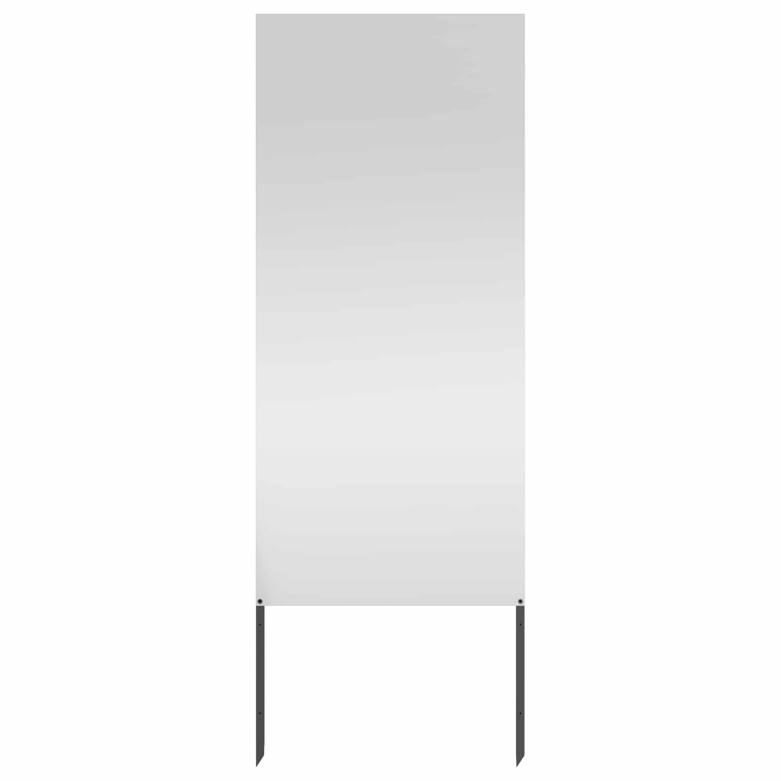 Privatnost u vrtu Rezbarija Srebrno 50 x 140 cm Pocinčani čelik