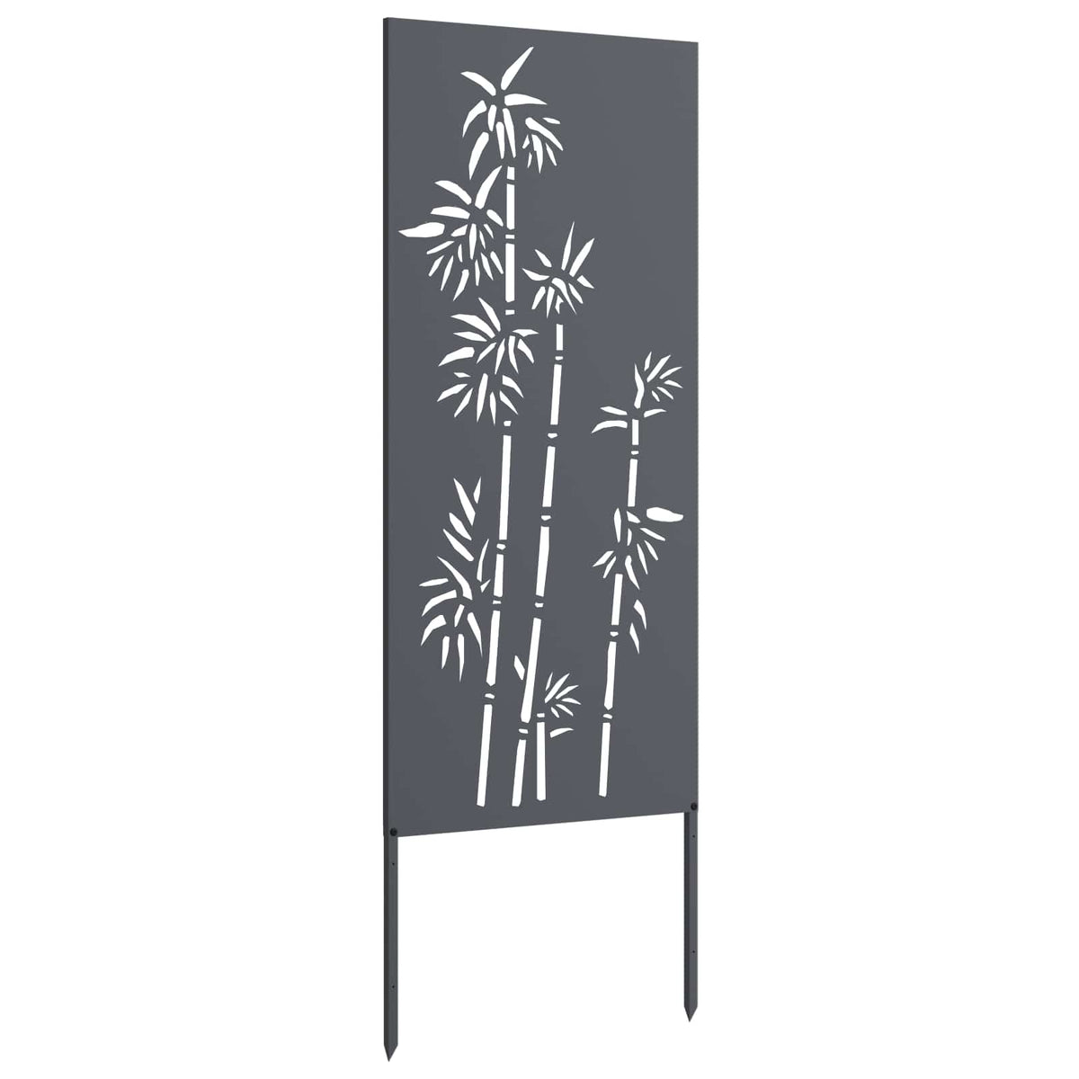 Privatnost u vrtu Antracit 50 x 140 cm Hladno valjana čelična