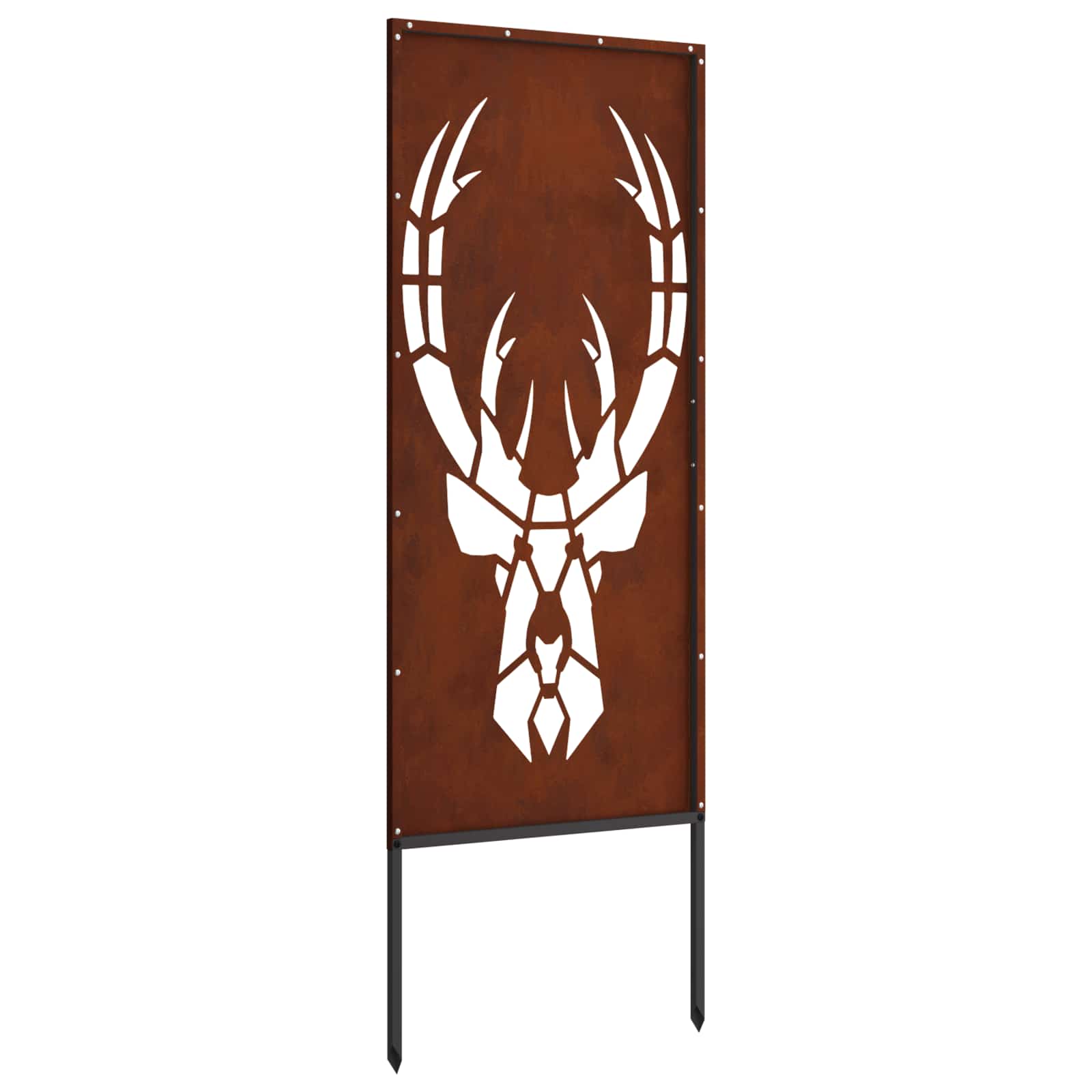Privatnost u vrtu Rđa 50 x 140 cm Otporni čelik