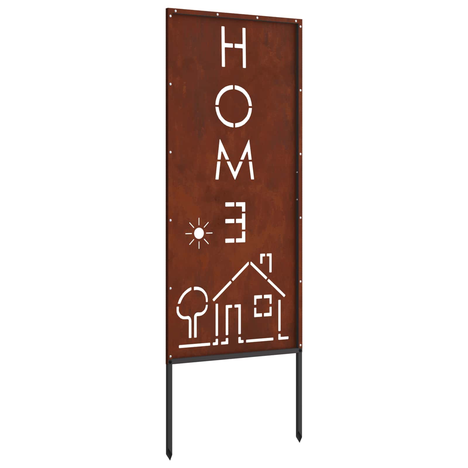 Privatnost u vrtu Rezbarija Rđa 50 x 140 cm