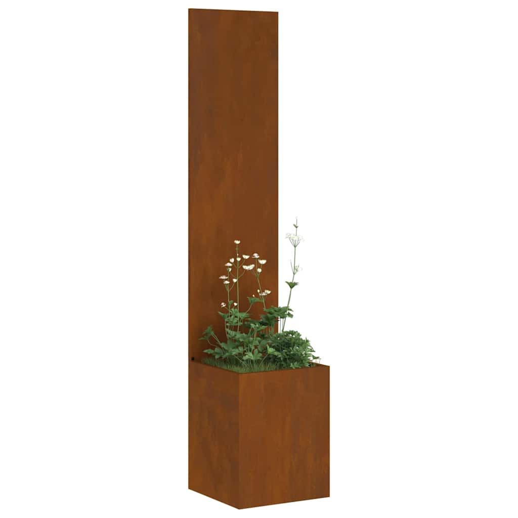 Privatnost u vrtu Rezbarija Rđa 32 x 150 cm Otporni čelik