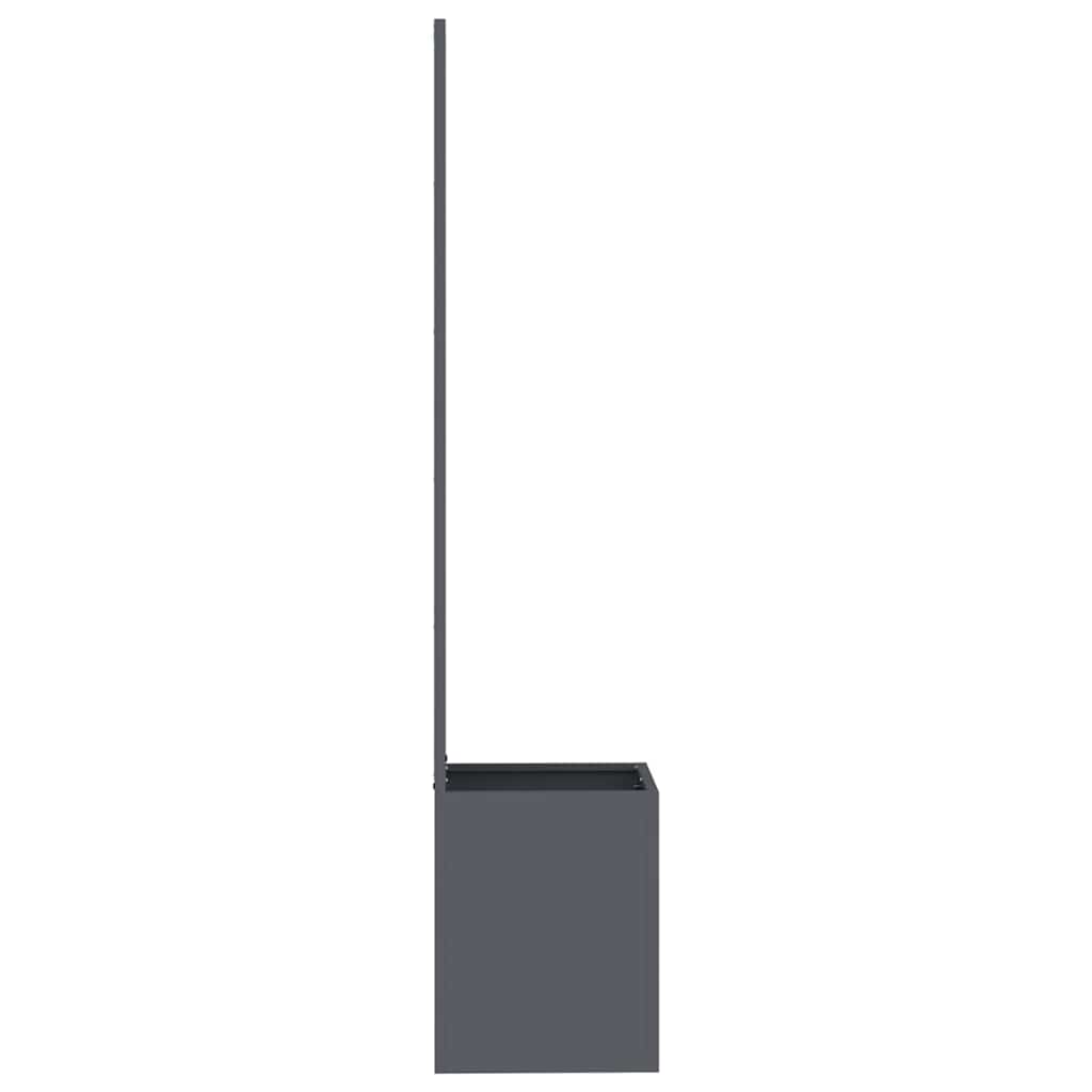 Privatnost u vrtu Životinjski uzorak Antracit 32 x 32 x 150 cm
