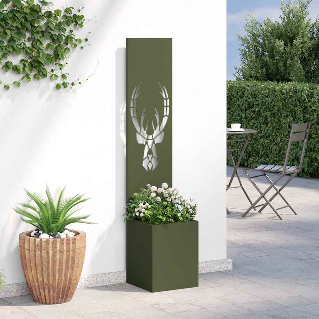 Privatnost u vrtu Maslinovo zelena 32 x 32 x 150 cm