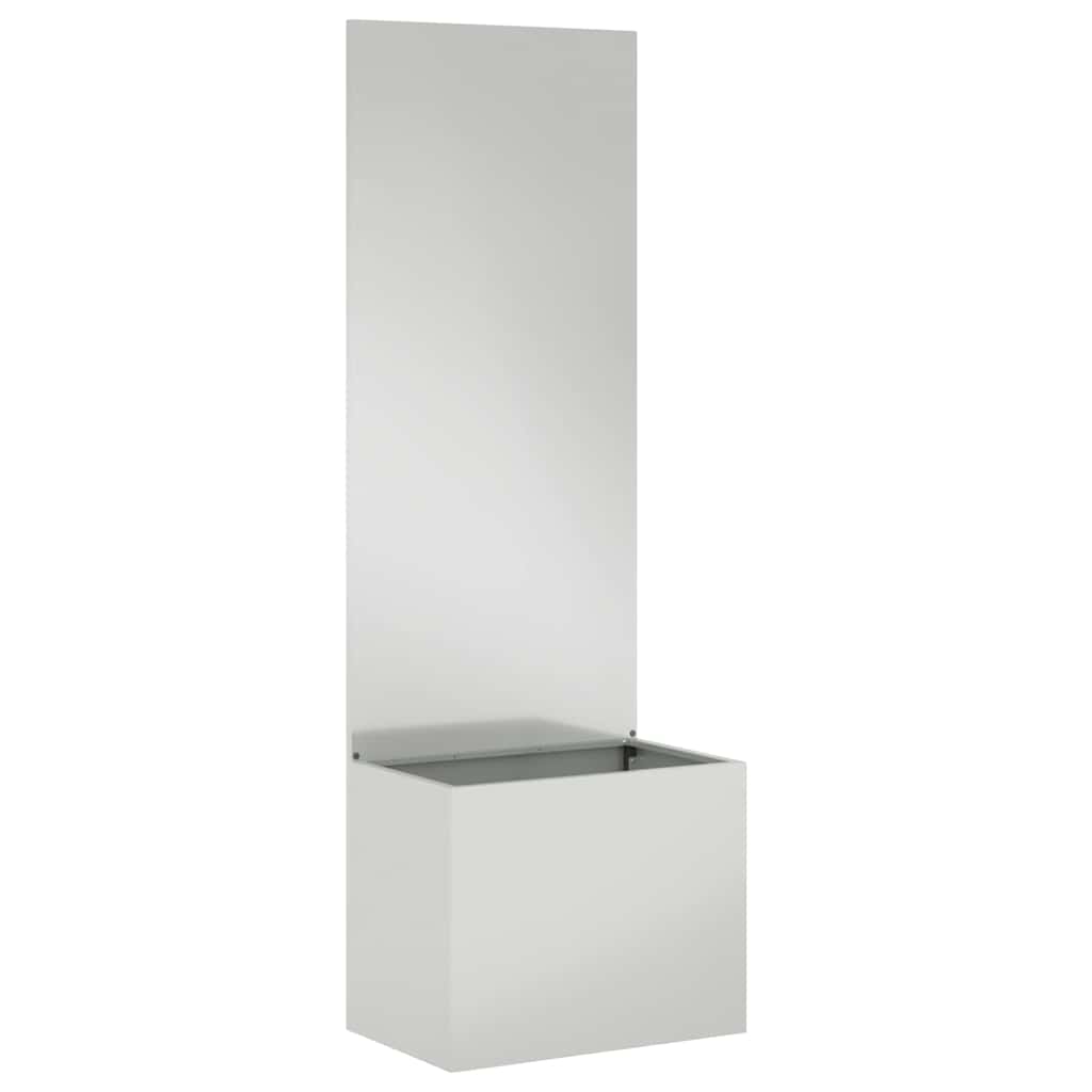 Privatnost u vrtu Srebrno 50 x 32 x 150 cm Pocinčani čelik