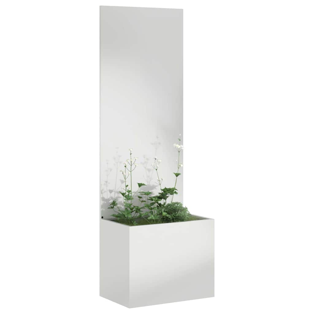 Privatnost u vrtu Srebrno 50 x 32 x 150 cm Pocinčani čelik