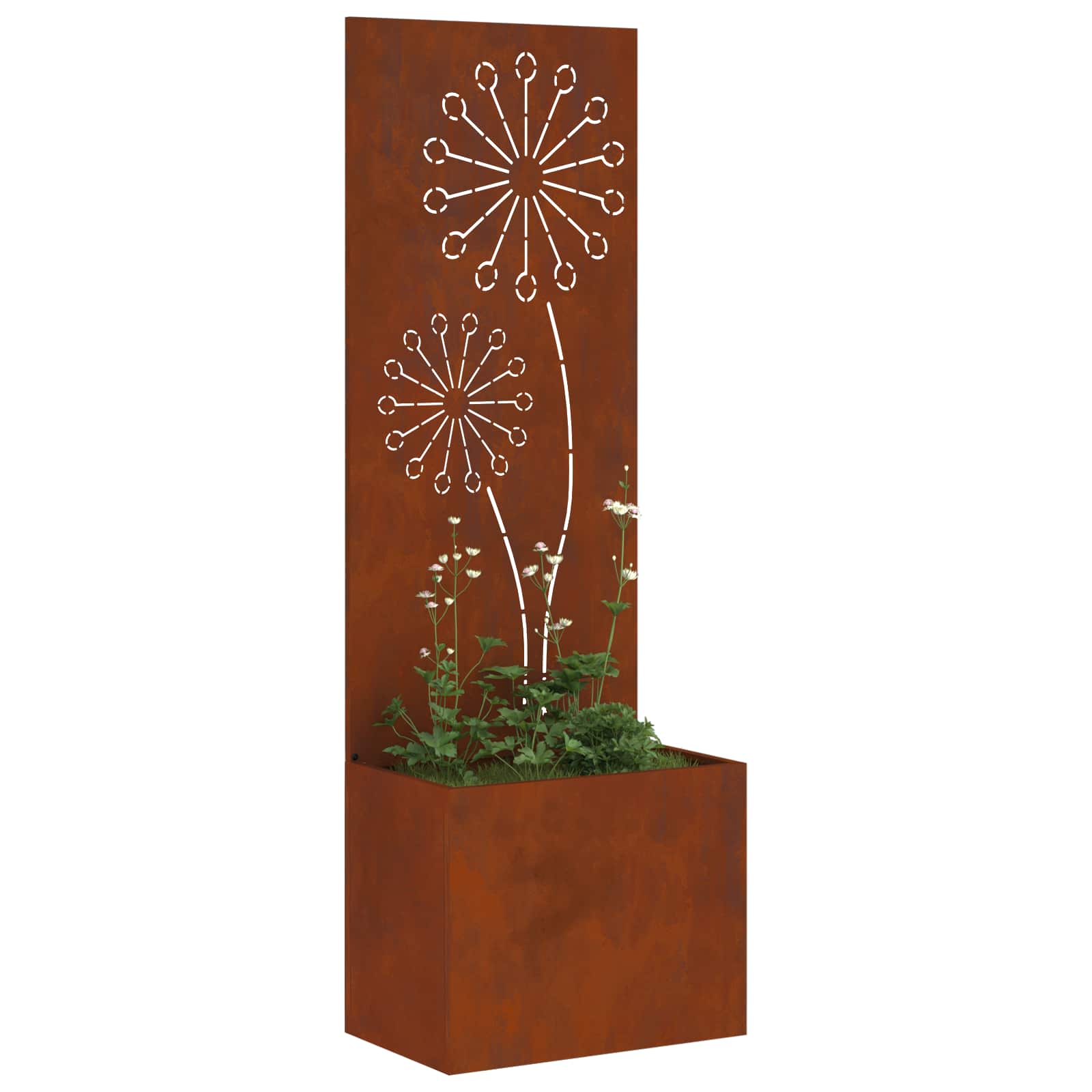 Privatnost u vrtu Rezbarija Rđa 50 x 150 cm Otporni čelik