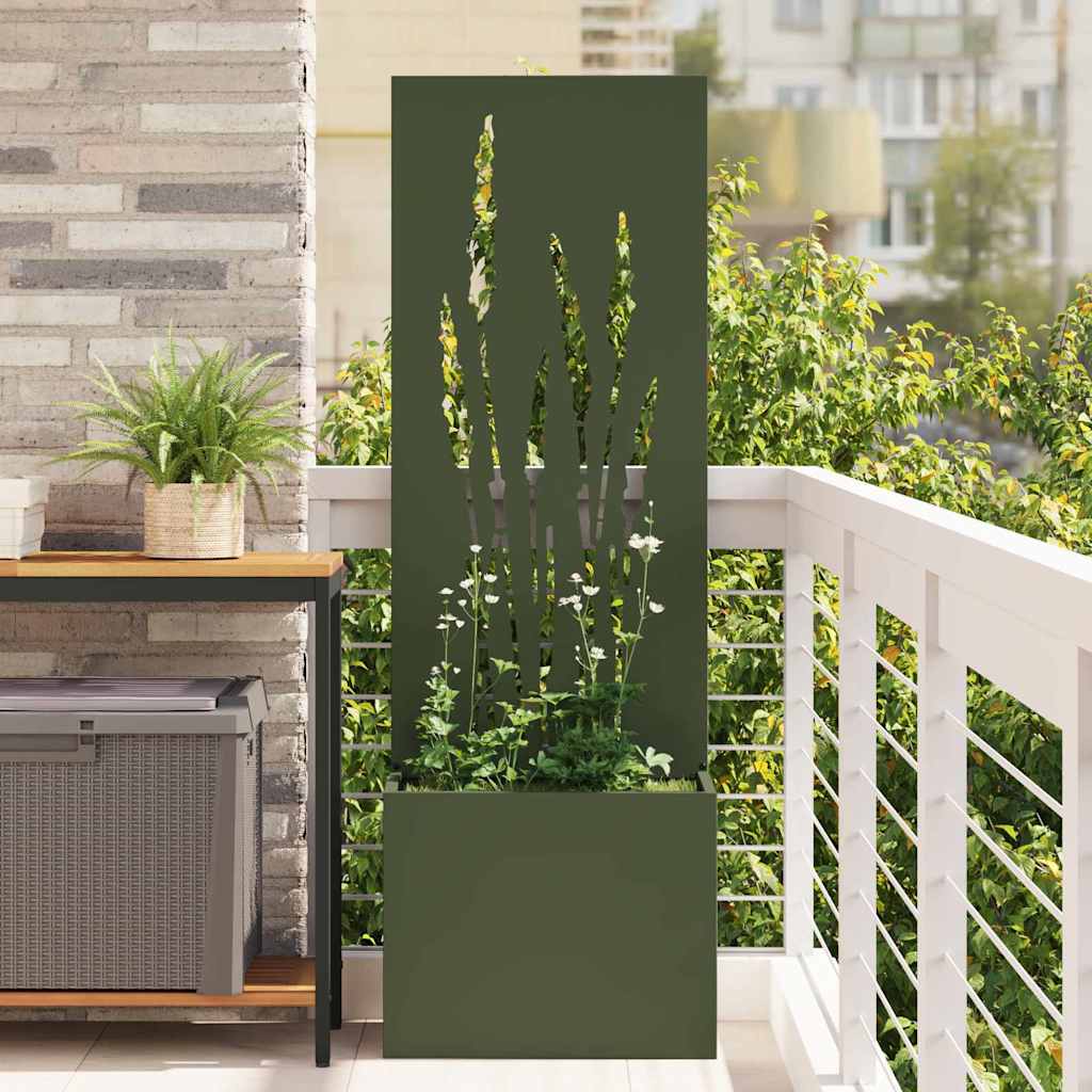 Privatnost u vrtu Rezbarija Maslinovo zelena 50 x 150 cm