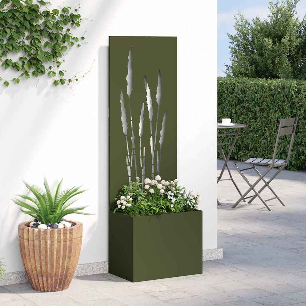 Privatnost u vrtu Rezbarija Maslinovo zelena 50 x 150 cm
