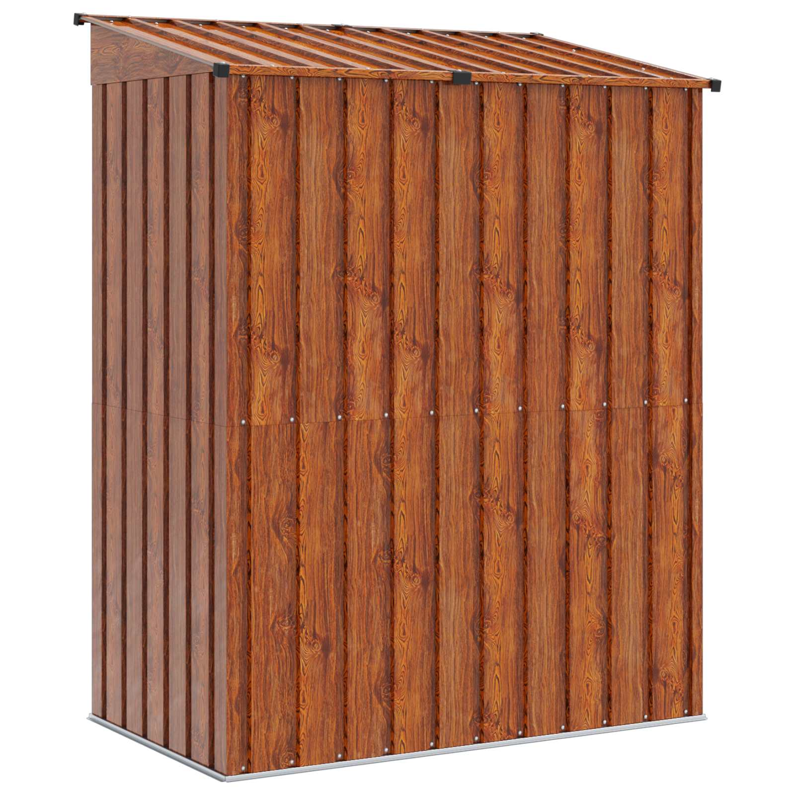 Vrtne šupe Smeđa 137 x 81 x 180 cm Metal