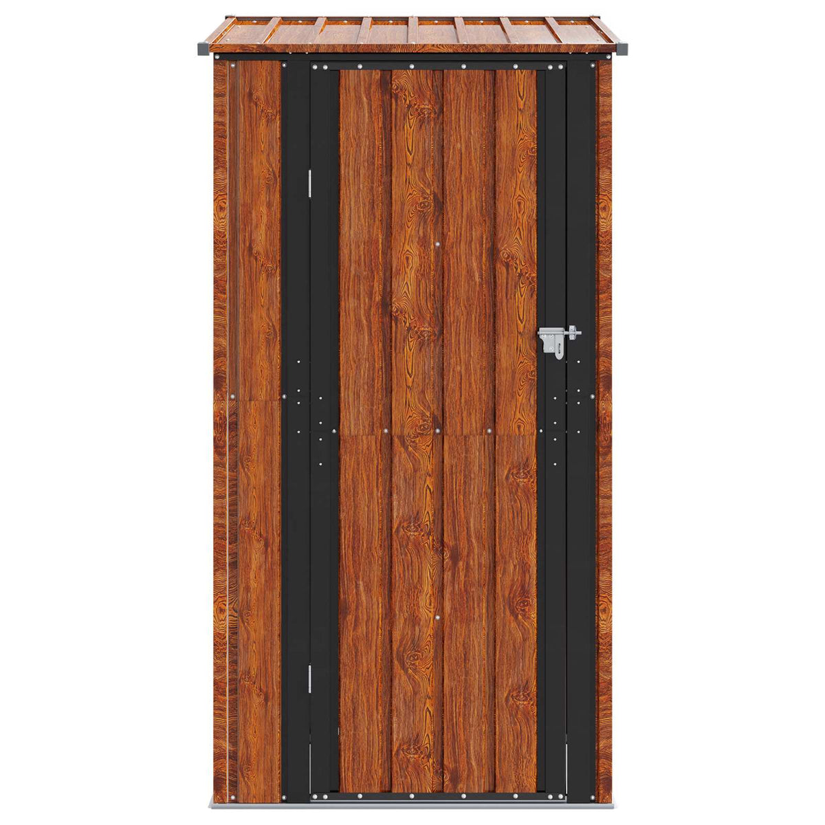Vrtne šupe Smeđa 103 x 74 x 200 cm Metal